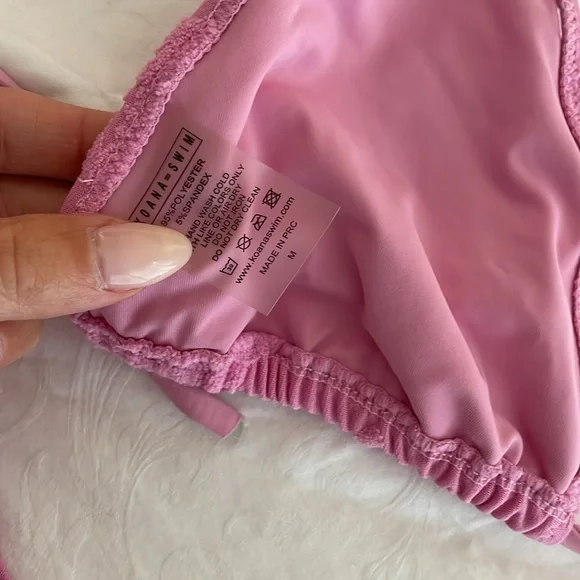 Pink Floral Bikini Set - Picture 3 of 4